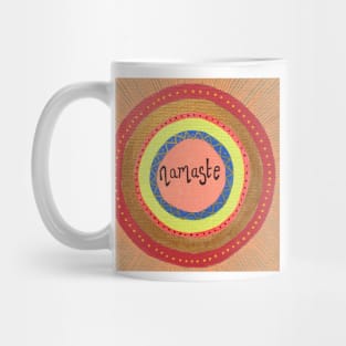 Namaste Yoga Mandala Mug